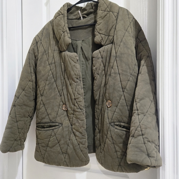 Free People Tawny Quilted Puffer Jacket - Picture 2 of 7